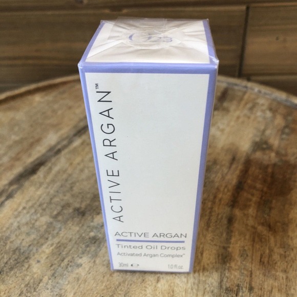 Active Argan TINTED OIL DROPS 3.4 oz New In Box Sealed - Picture 2 of 6